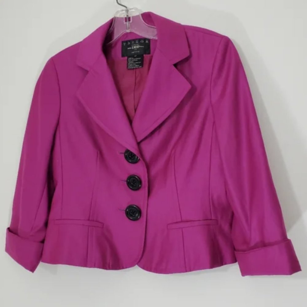 Tailor B Moss Fushia Blazer Jacket